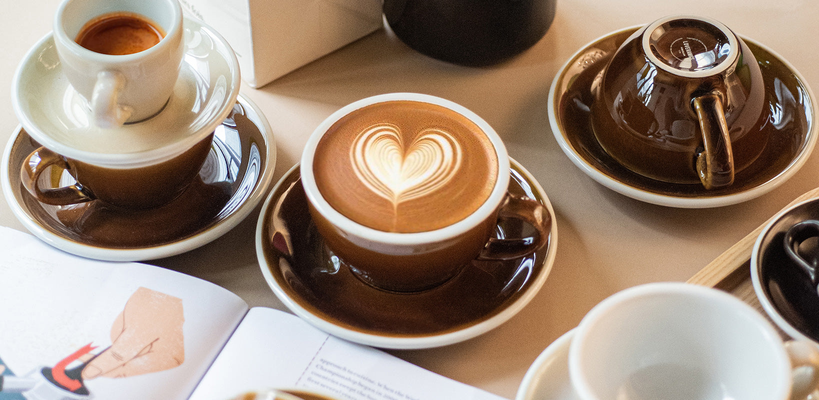 Coffee Cup Sizes Explained: Espresso, Flat White, Cappuccino and Latte Cups