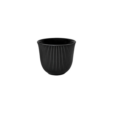 Loveramics Brewers 250ml Embossed Cappuccino Tasting Cup / Drip Coffee Tasting Cup (Black)