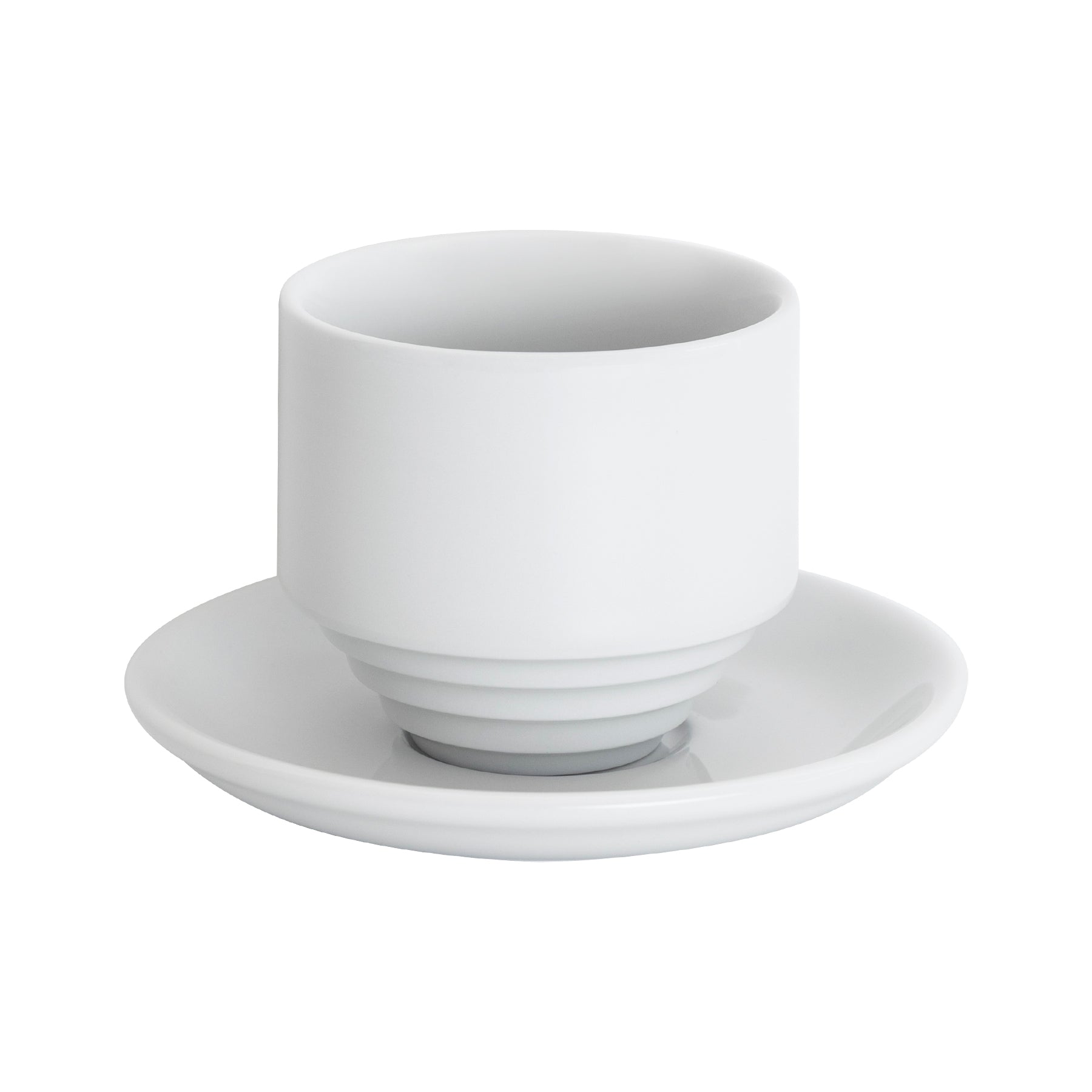Loveramics Deco 13cm Shared Saucer - Cortado / Flat White / Cupping Bowl (White)