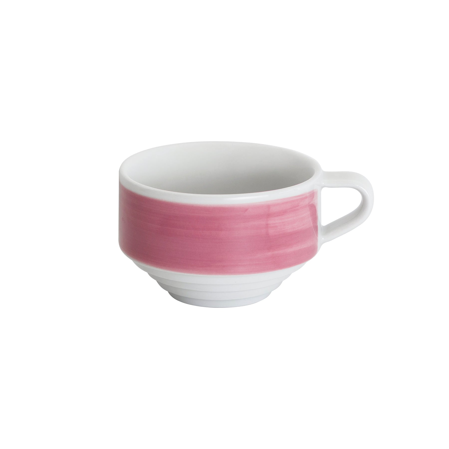Loveramics Deco 220ml Cappuccino Cup (Pink Handpaint)