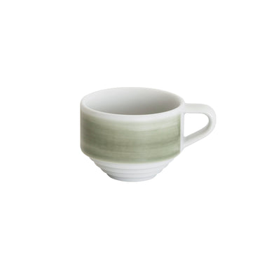 Loveramics Deco 165ml Flat White Cup (Grey Handpaint)
