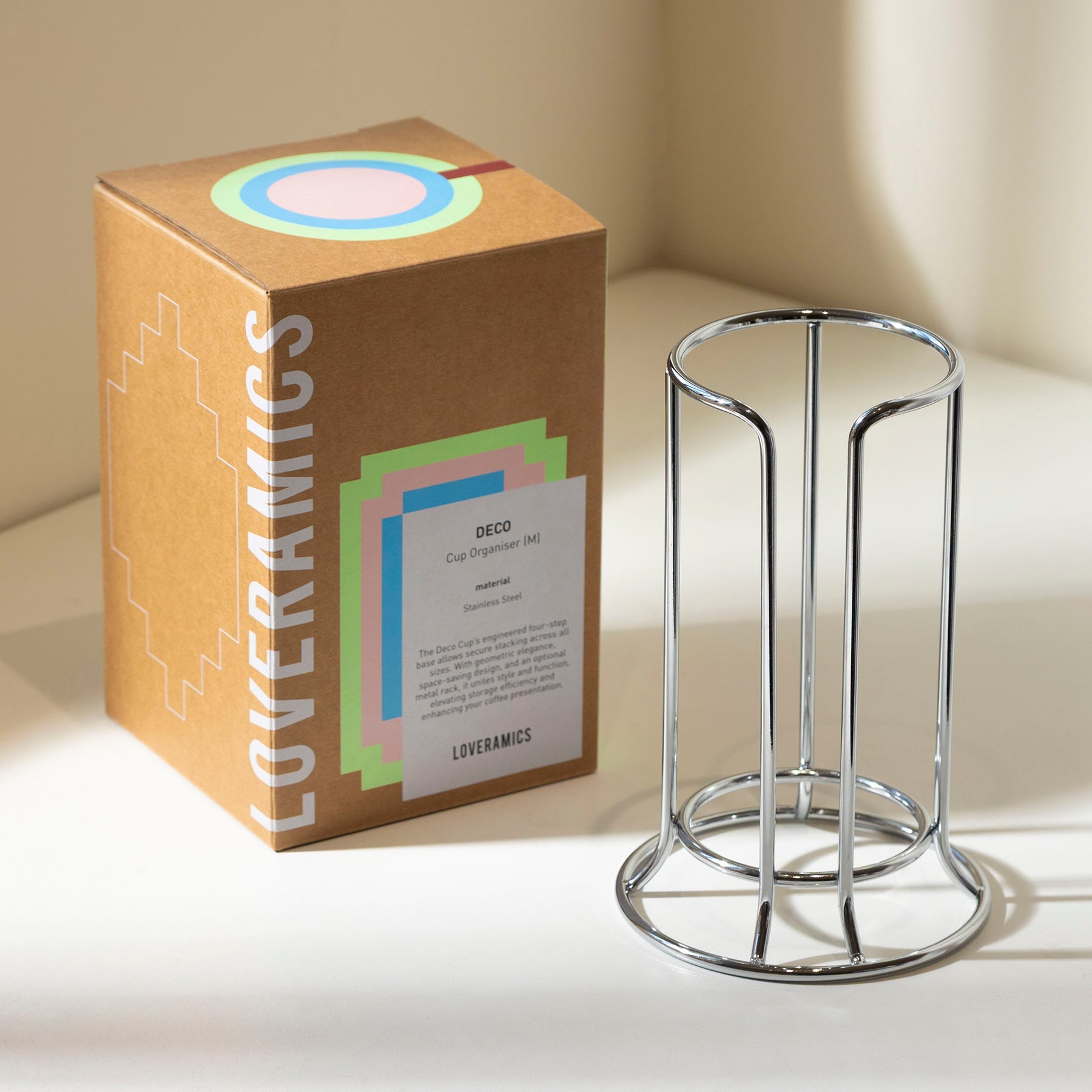 Loveramics Deco Cup Organiser - Flat White / Cortado Cups (M)
