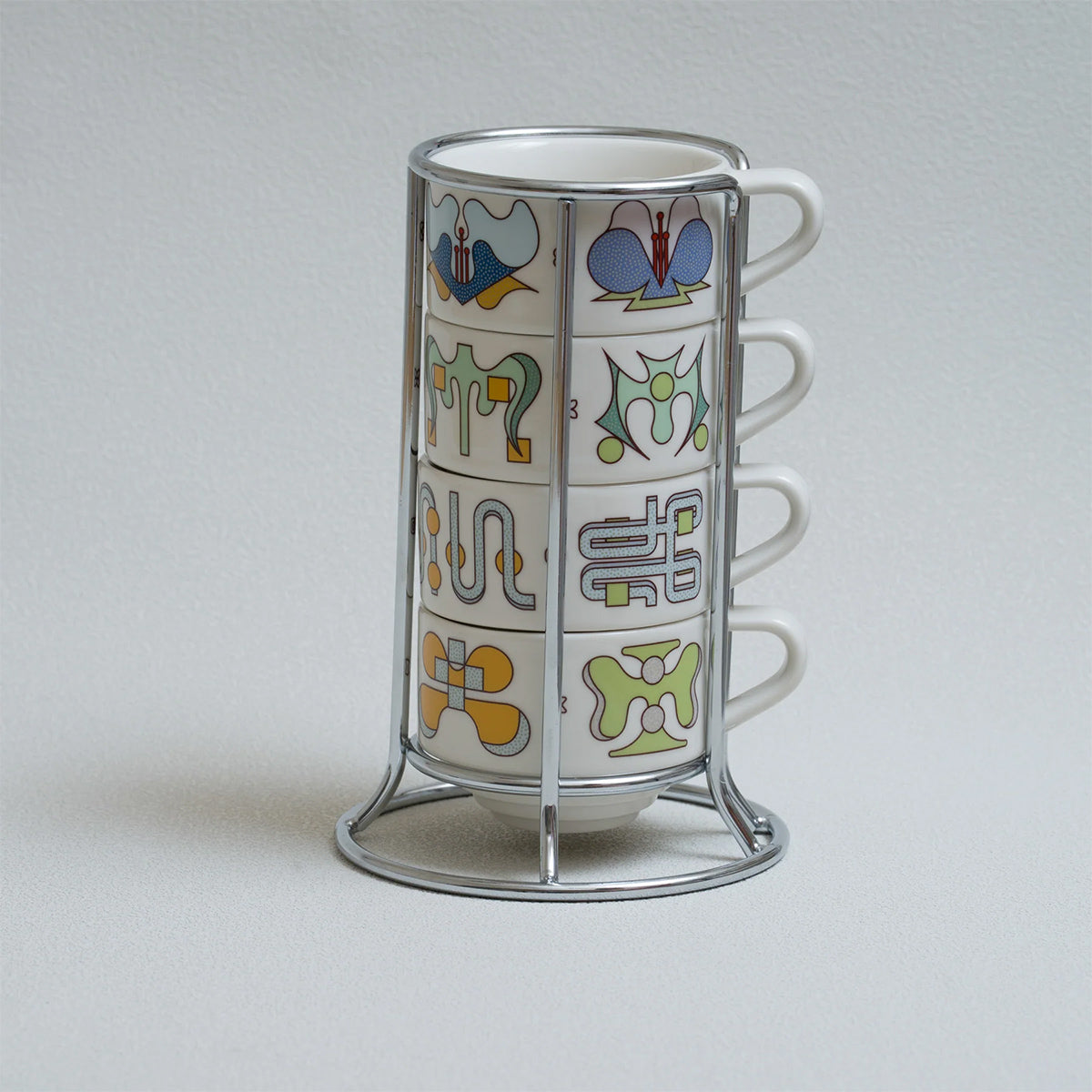 Loveramics Deco Botanical Story 165ml Flat White Cup Set (Beige)