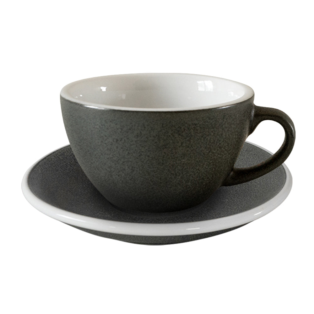 Loveramics Egg Mineral Cappuccino Cup (200ml) and Saucer (14.5cm) Set