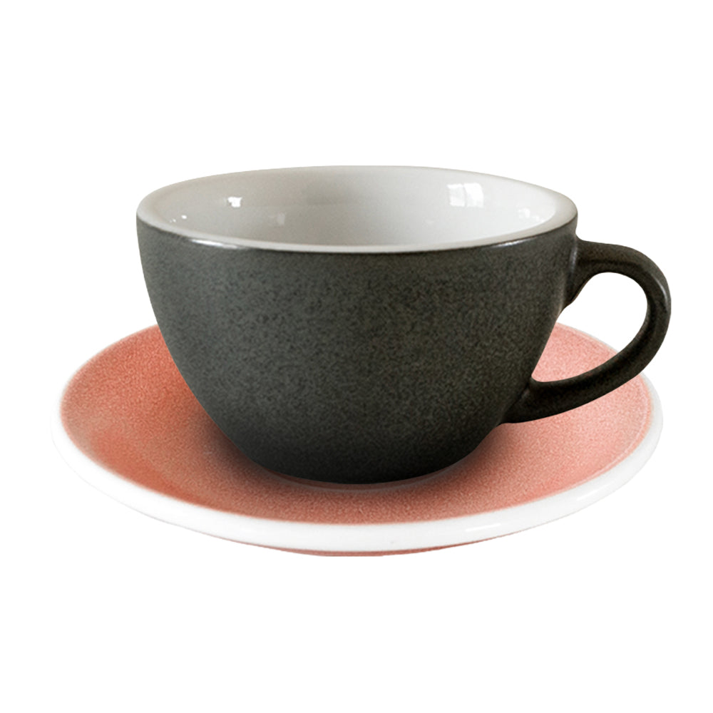 Loveramics Egg Mineral Cappuccino Cup (200ml) and Saucer (14.5cm) Set