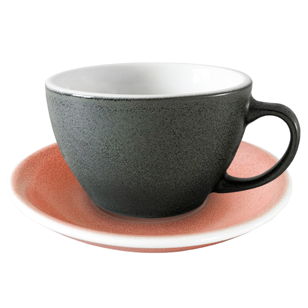 Loveramics Egg Mineral Latte Cup (300ml) and Saucer (15.5cm) Set