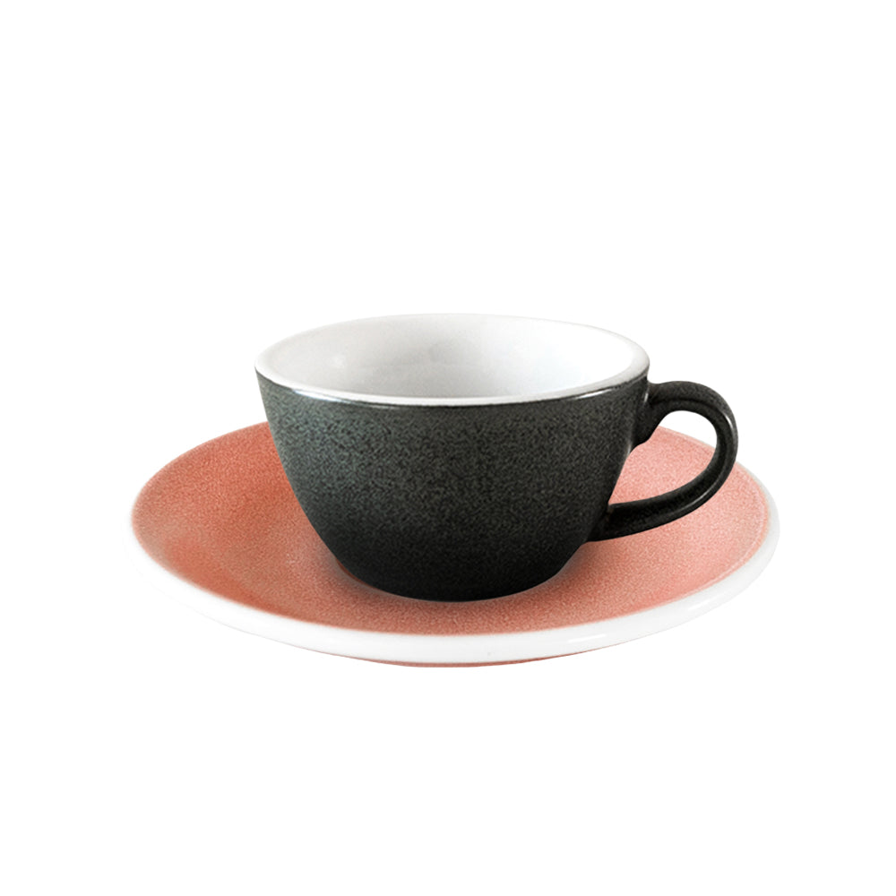 Loveramics Egg Mineral Flat White Cup (150ml) and Saucer (14.5cm) Set