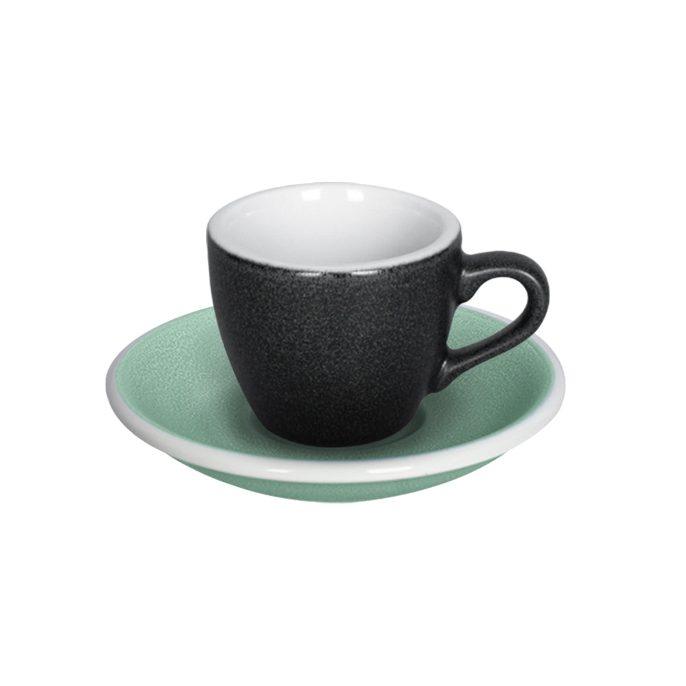 Loveramics Egg Mineral Espresso Cup (80ml) and Saucer (11.5cm) Set