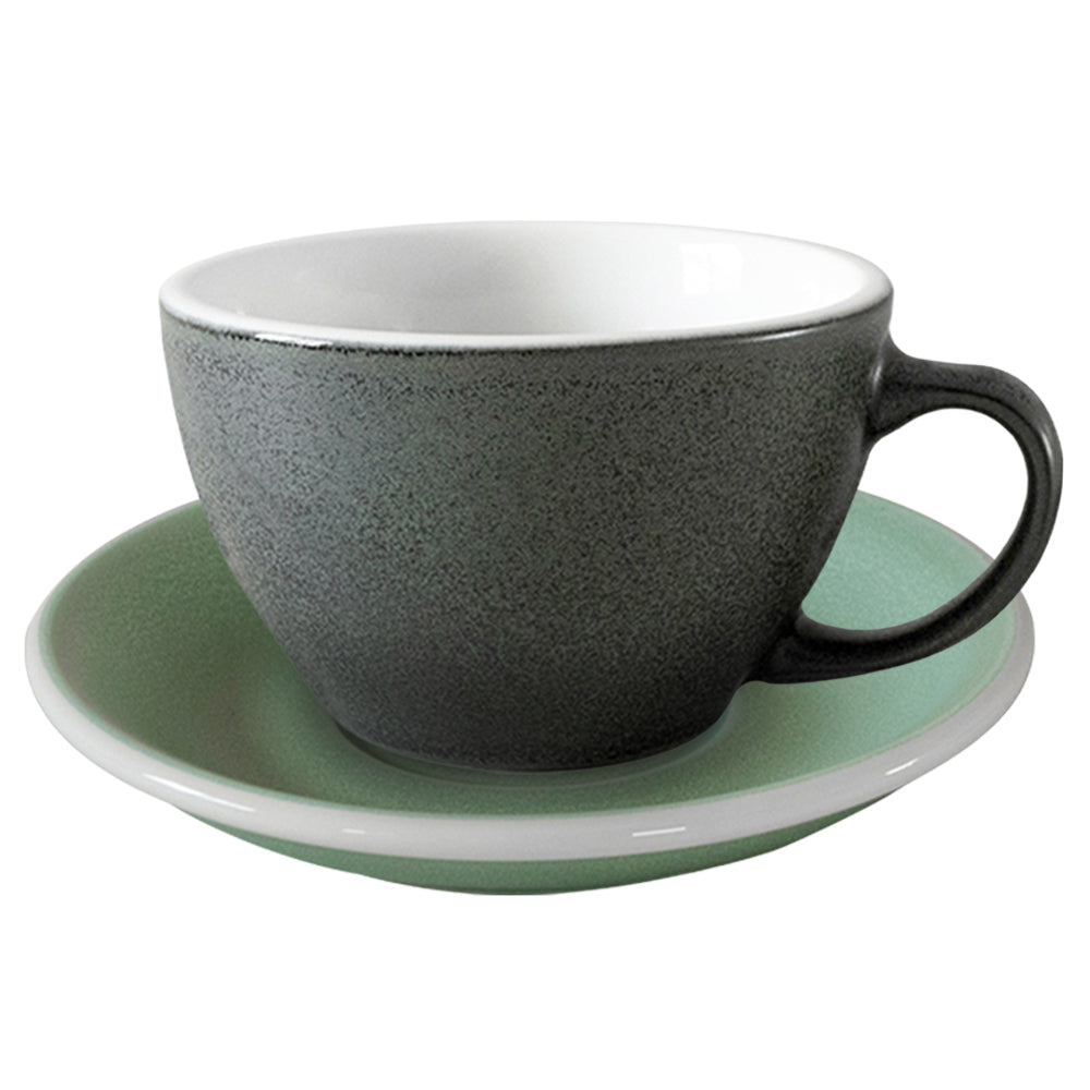 Loveramics Egg Mineral Latte Cup (300ml) and Saucer (15.5cm) Set