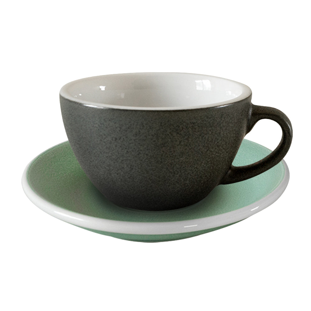 Loveramics Egg Mineral Cappuccino Cup (200ml) and Saucer (14.5cm) Set