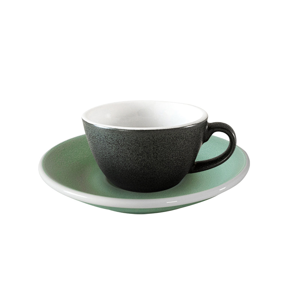 Loveramics Egg Mineral Flat White Cup (150ml) and Saucer (14.5cm) Set