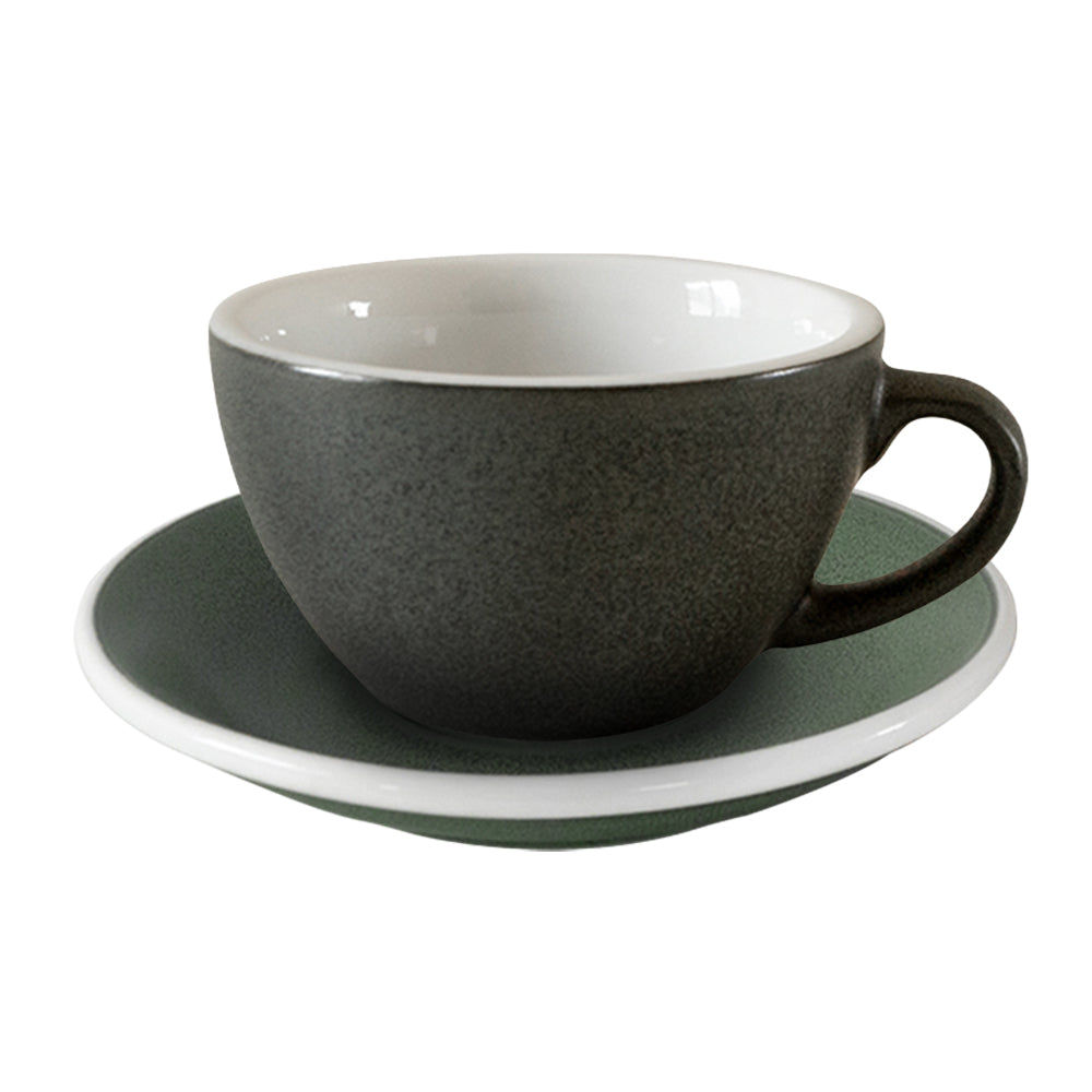 Loveramics Egg Mineral Cappuccino Cup (200ml) and Saucer (14.5cm) Set