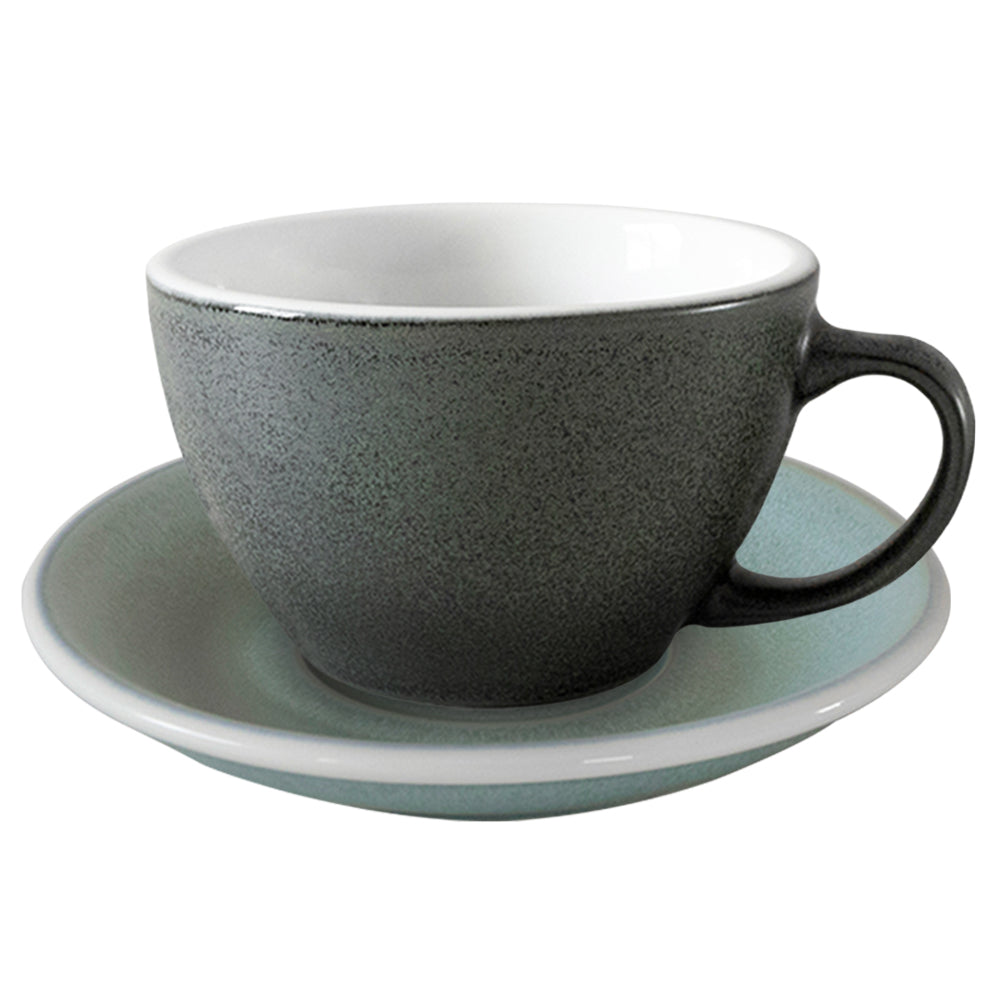 Loveramics Egg Mineral Latte Cup (300ml) and Saucer (15.5cm) Set
