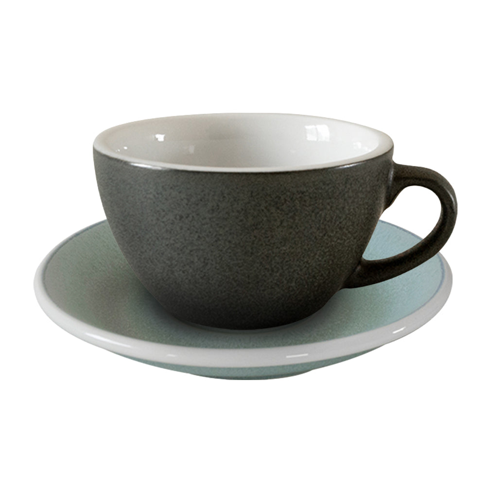 Loveramics Egg Mineral Cappuccino Cup (200ml) and Saucer (14.5cm) Set