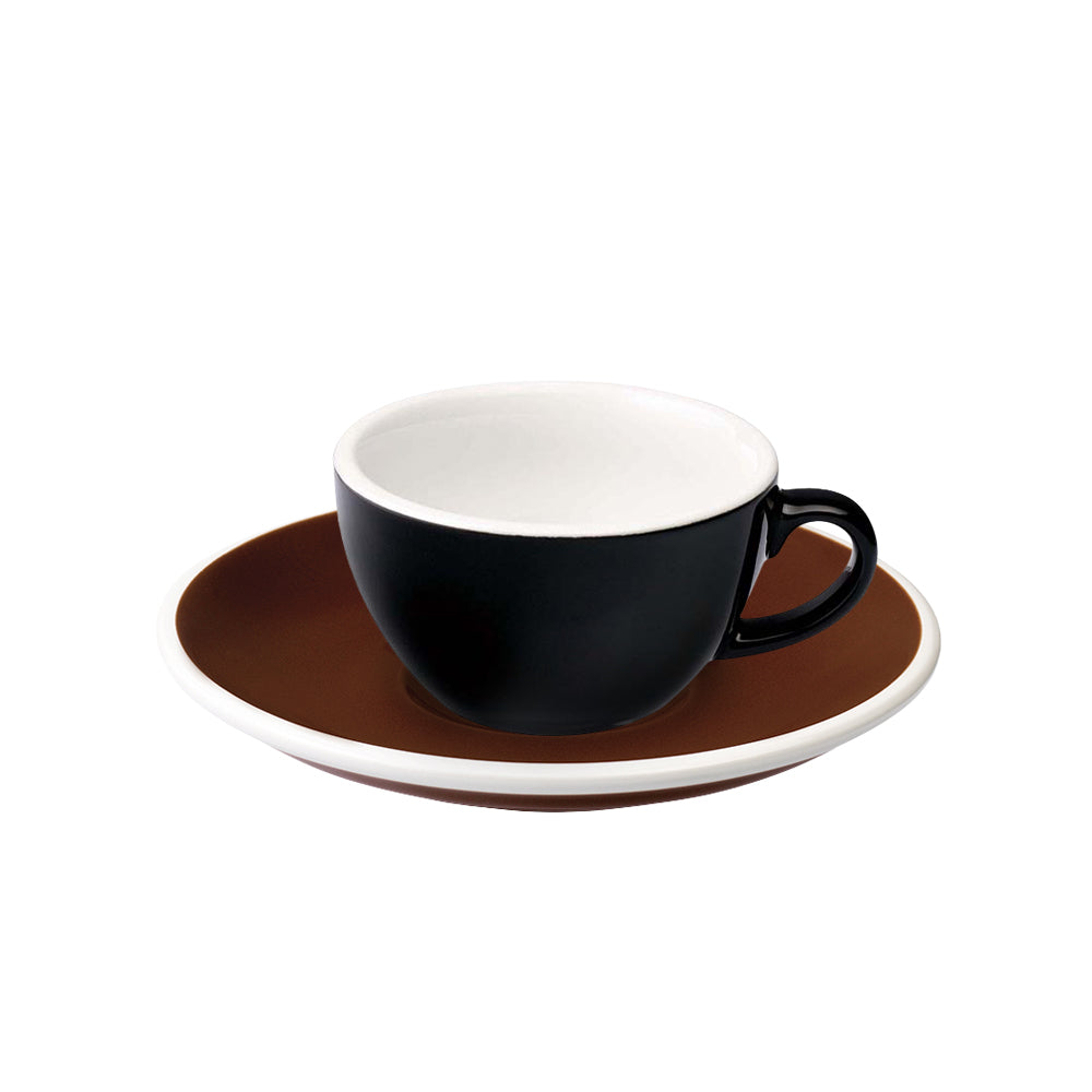 Loveramics Egg Flat White Cup (150ml) and Saucer (14.5cm) Set