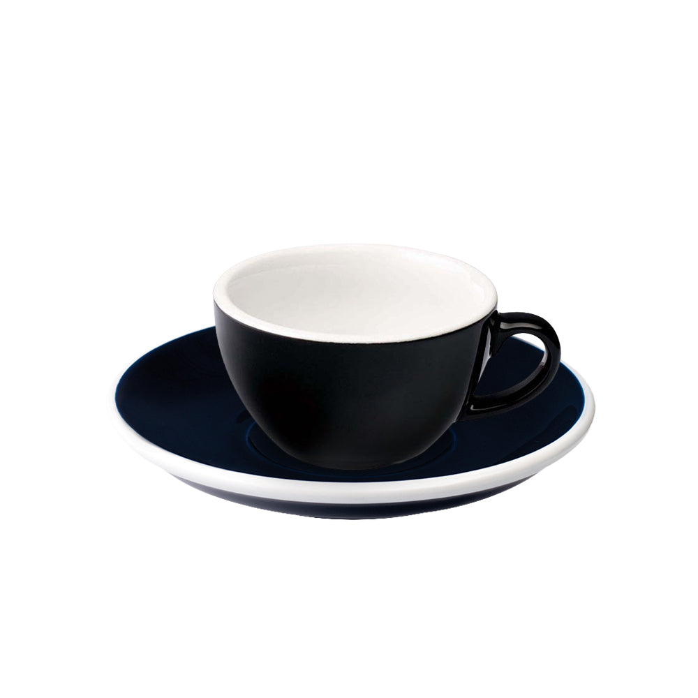 Loveramics Egg Flat White Cup (150ml) and Saucer (14.5cm) Set
