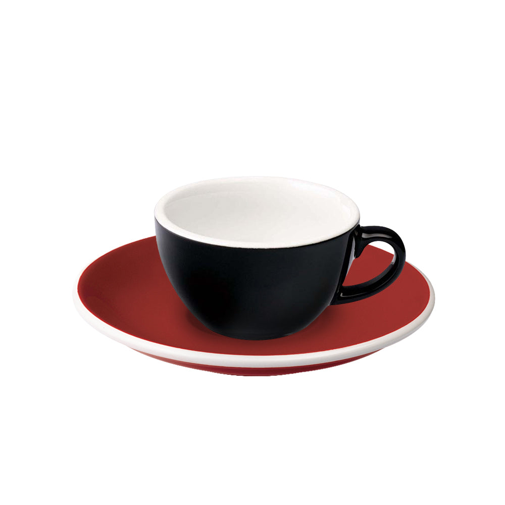 Loveramics Egg Flat White Cup (150ml) and Saucer (14.5cm) Set