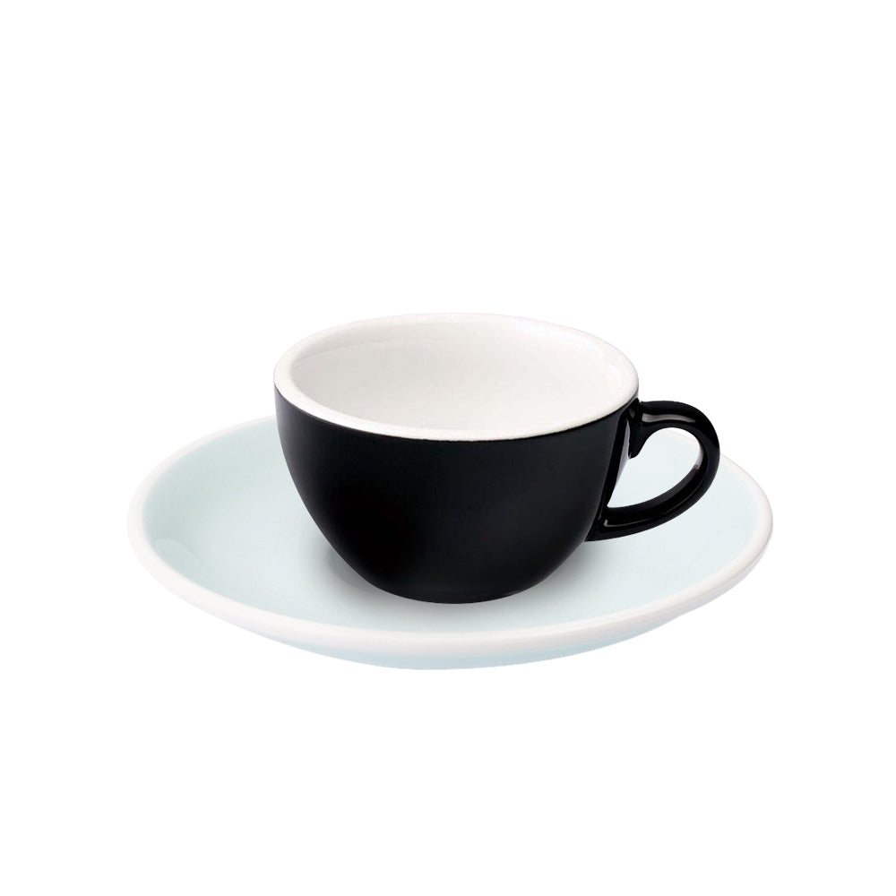 Loveramics Egg Flat White Cup (150ml) and Saucer (14.5cm) Set