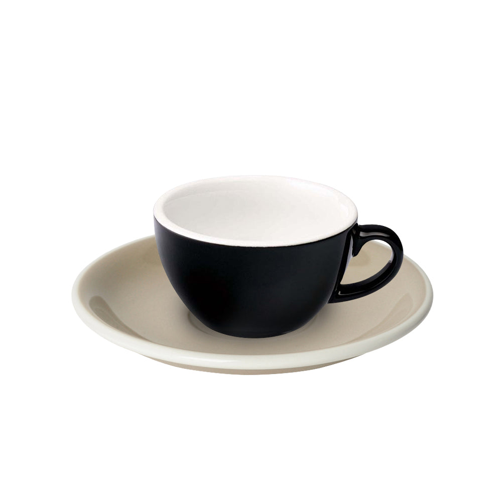 Loveramics Egg Flat White Cup (150ml) and Saucer (14.5cm) Set