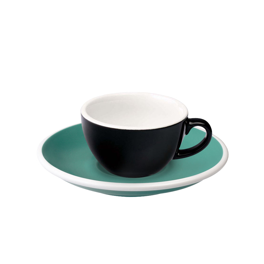 Loveramics Egg Flat White Cup (150ml) and Saucer (14.5cm) Set