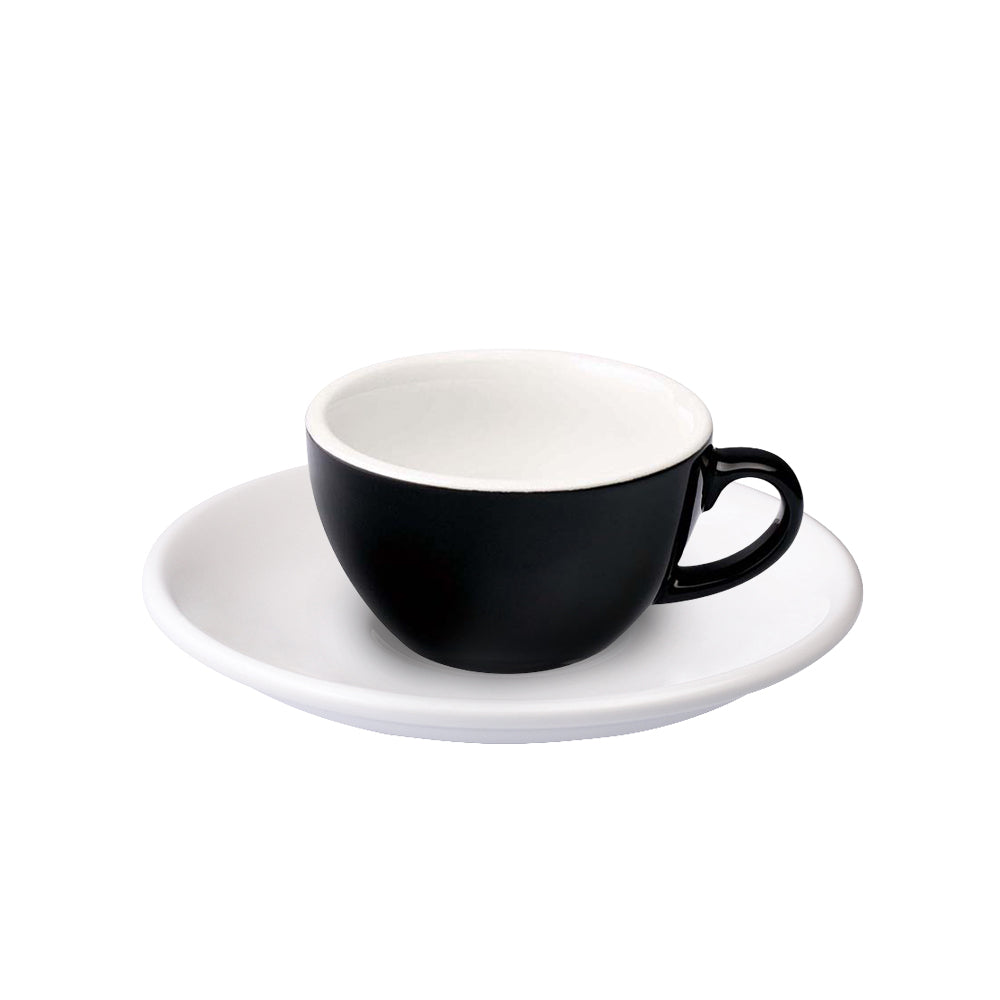 Loveramics Egg Flat White Cup (150ml) and Saucer (14.5cm) Set