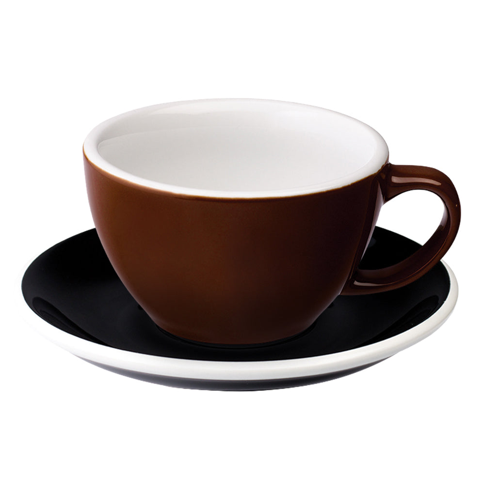 Loveramics Egg Latte Cup (300ml) and Saucer (15.5cm) Set