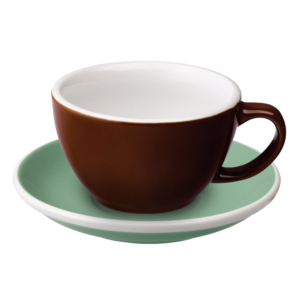 Loveramics Egg Latte Cup (300ml) and Saucer (15.5cm) Set