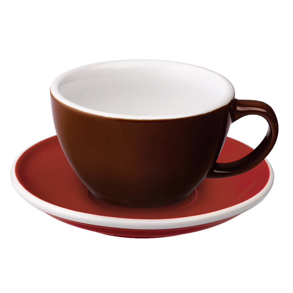 Loveramics Egg Latte Cup (300ml) and Saucer (15.5cm) Set