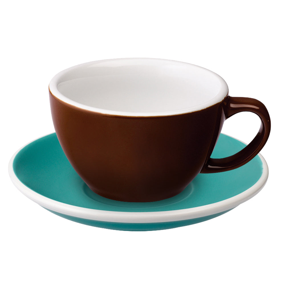 Loveramics Egg Latte Cup (300ml) and Saucer (15.5cm) Set