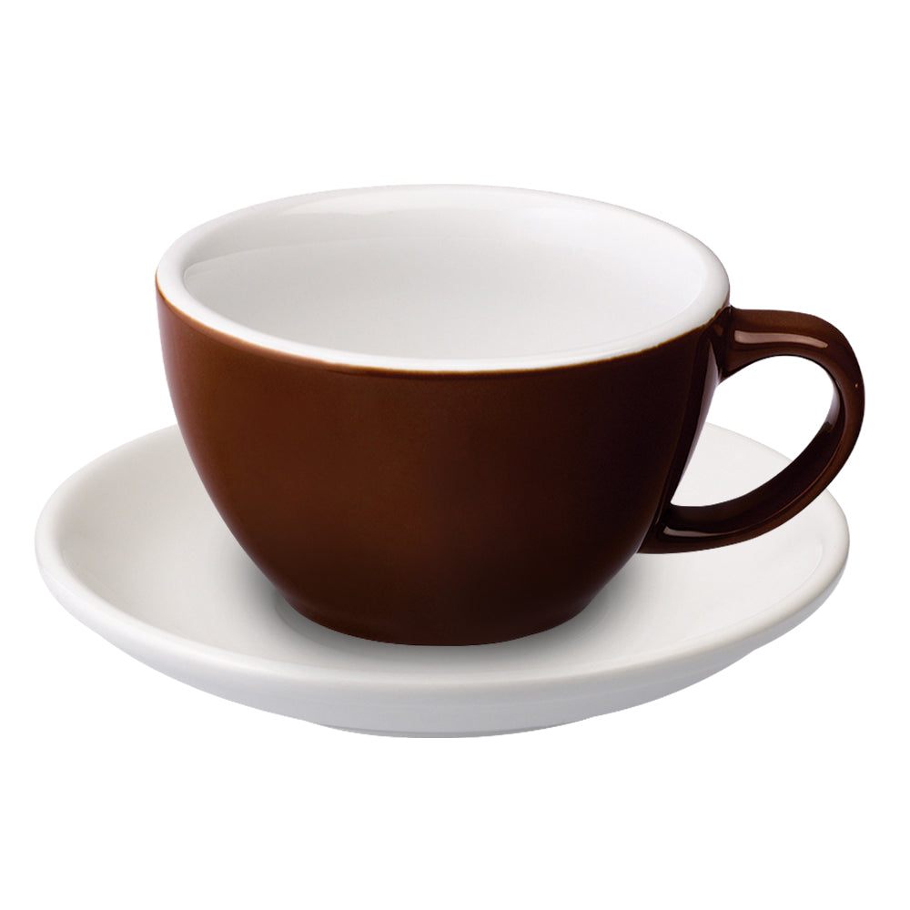 Loveramics Egg Latte Cup (300ml) and Saucer (15.5cm) Set