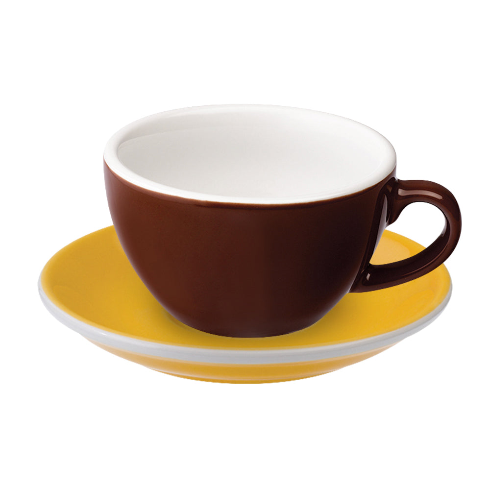 Loveramics Egg Cappuccino Cup (200ml) and Saucer (14.5cm) Set