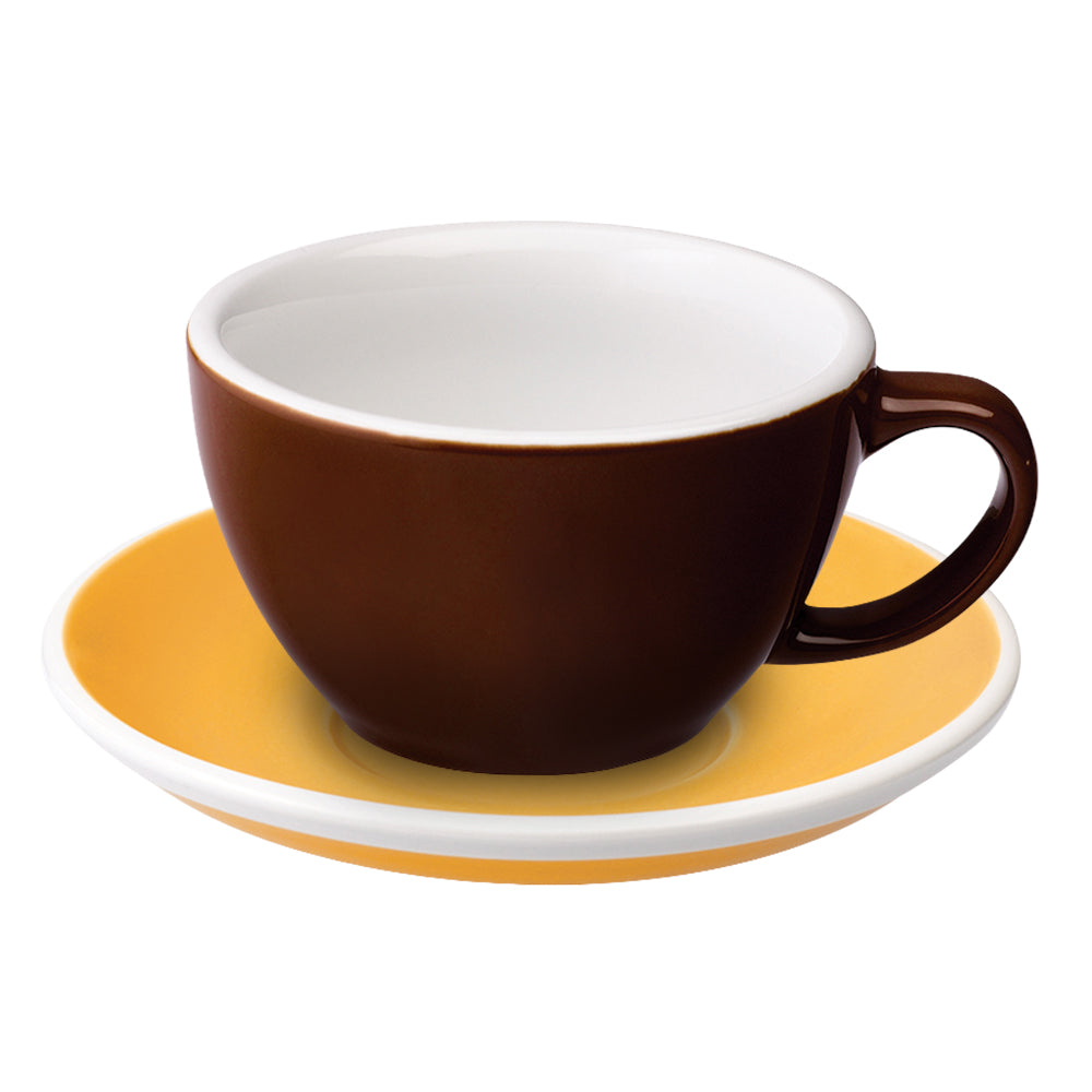Loveramics Egg Latte Cup (300ml) and Saucer (15.5cm) Set
