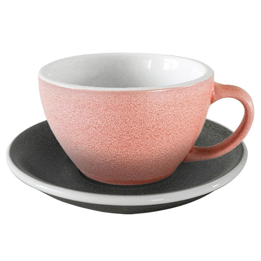 Loveramics Egg Mineral Latte Cup (300ml) and Saucer (15.5cm) Set