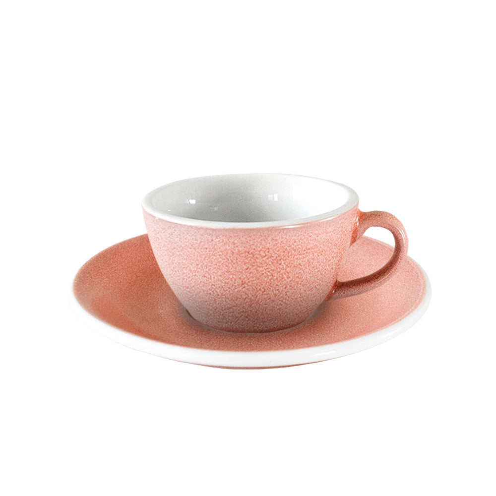Loveramics Egg Mineral Flat White Cup (150ml) and Saucer (14.5cm) Set