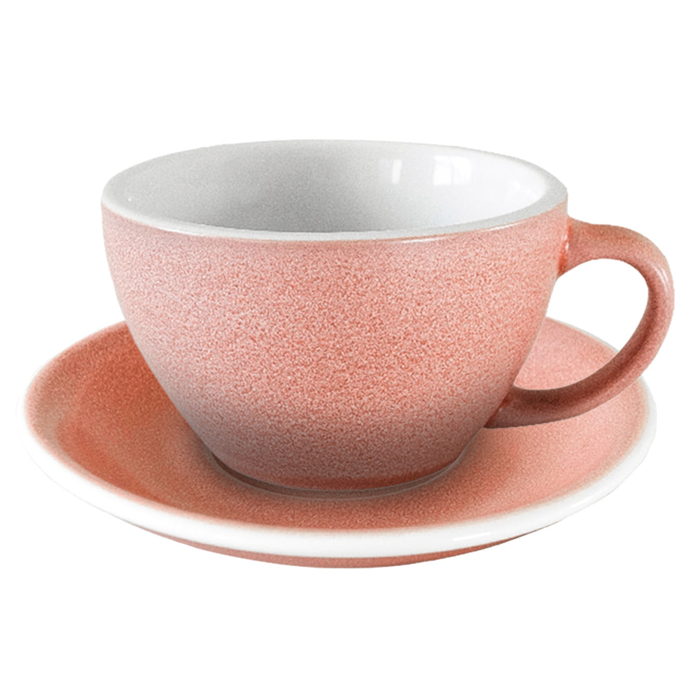 Loveramics Egg Mineral Latte Cup (300ml) and Saucer (15.5cm) Set