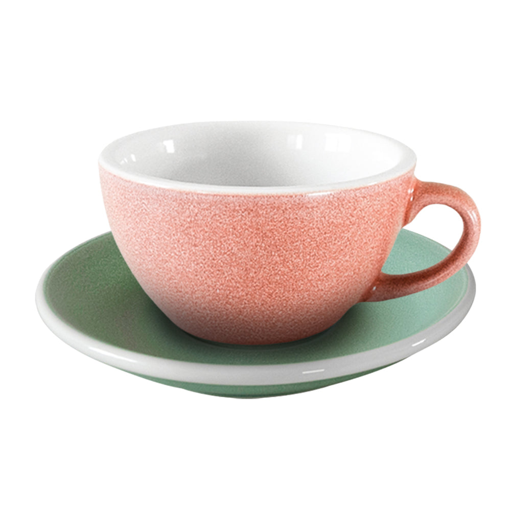 Loveramics Egg Mineral Cappuccino Cup (200ml) and Saucer (14.5cm) Set