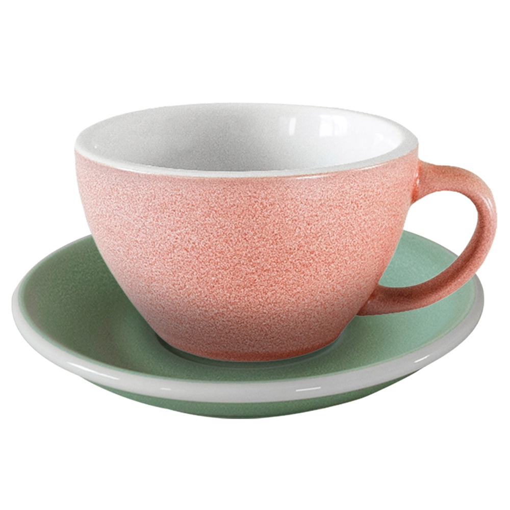 Loveramics Egg Mineral Latte Cup (300ml) and Saucer (15.5cm) Set