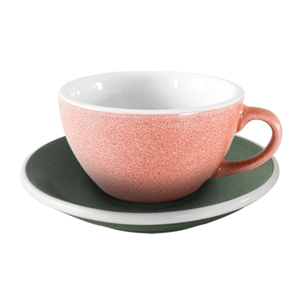 Loveramics Egg Mineral Cappuccino Cup (200ml) and Saucer (14.5cm) Set
