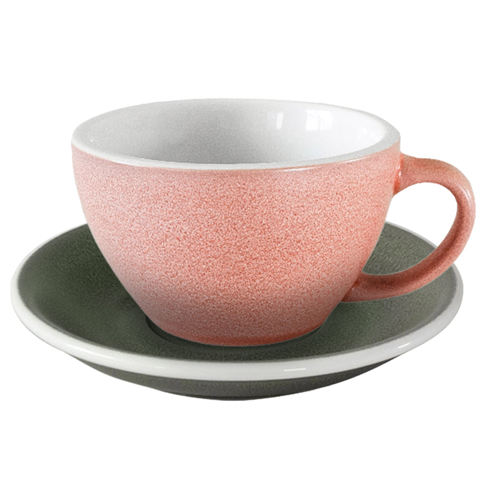 Loveramics Egg Mineral Latte Cup (300ml) and Saucer (15.5cm) Set