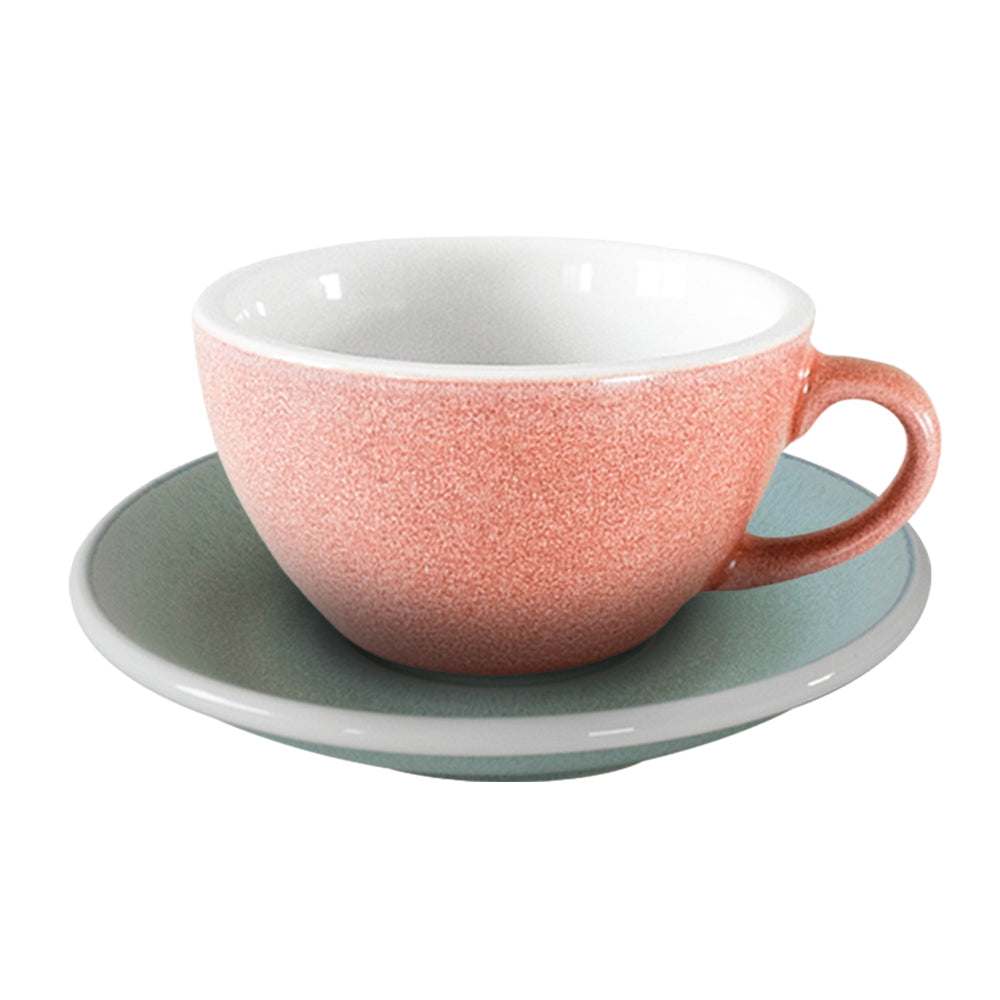 Loveramics Egg Mineral Cappuccino Cup (200ml) and Saucer (14.5cm) Set