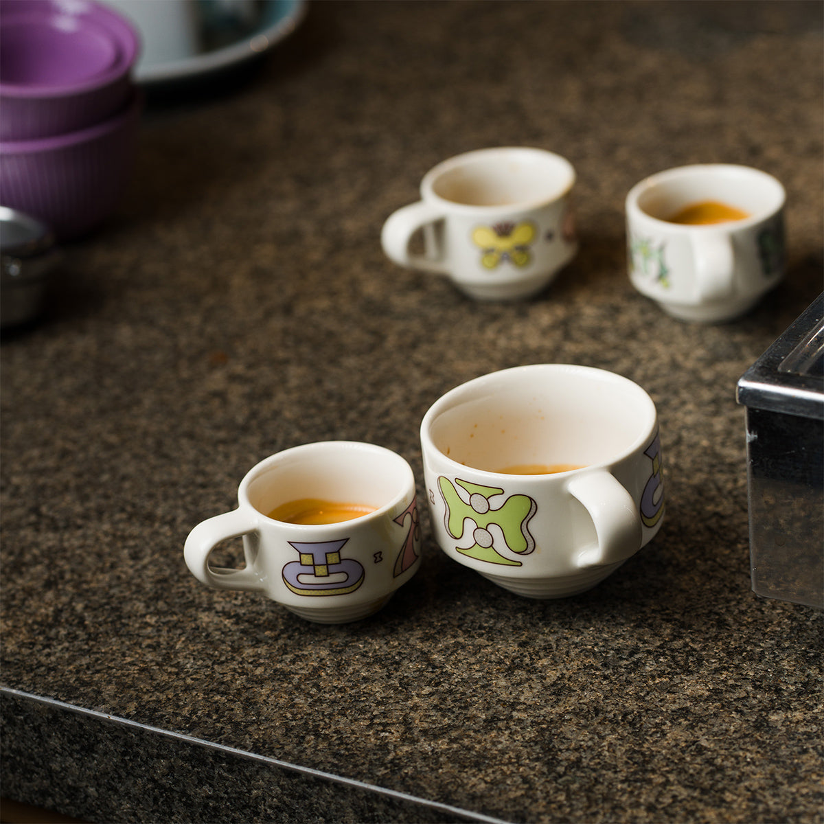 Loveramics Deco Botanical Story 60ml Espresso Cup Set (Beige)