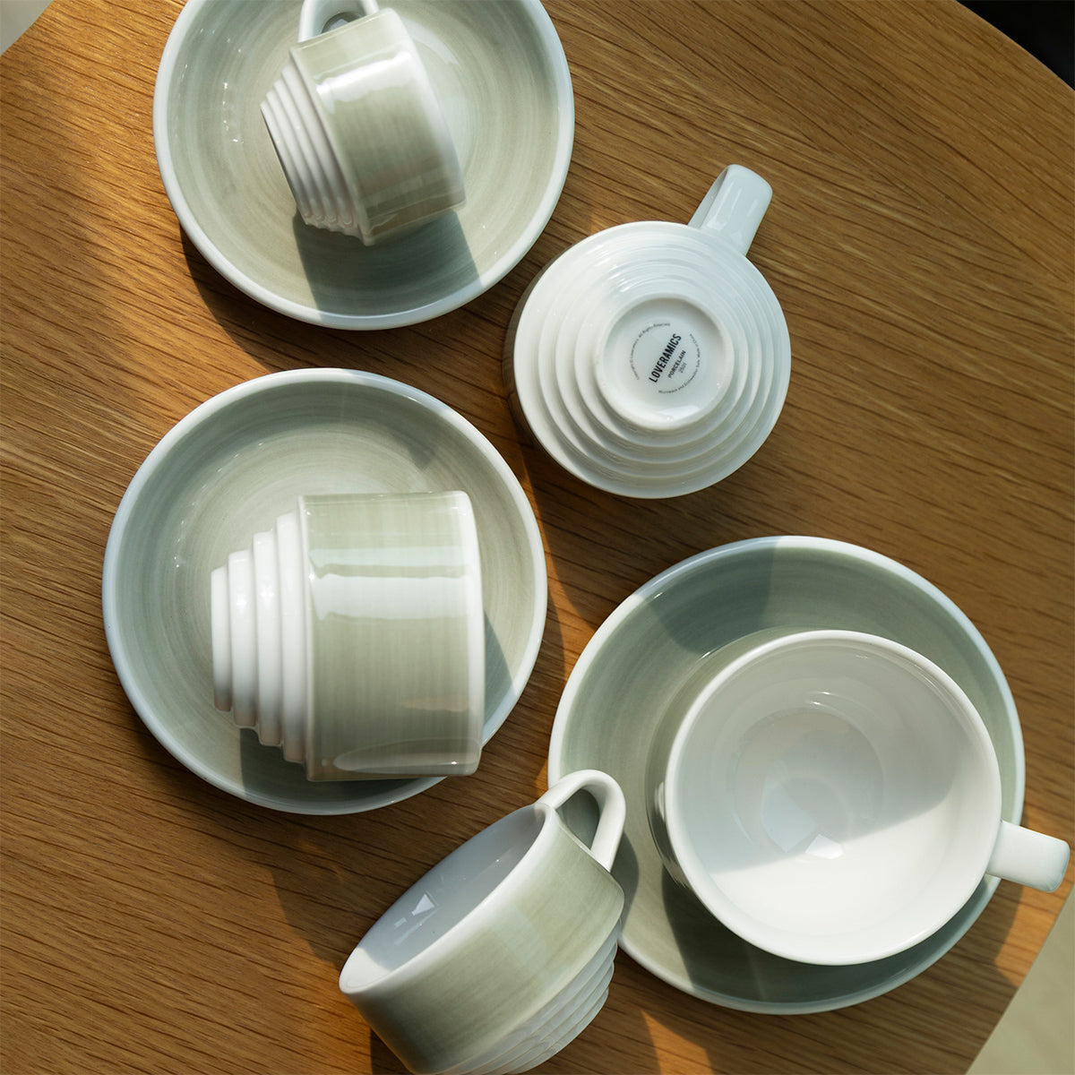 Loveramics Deco Collection (Grey Handpaint)