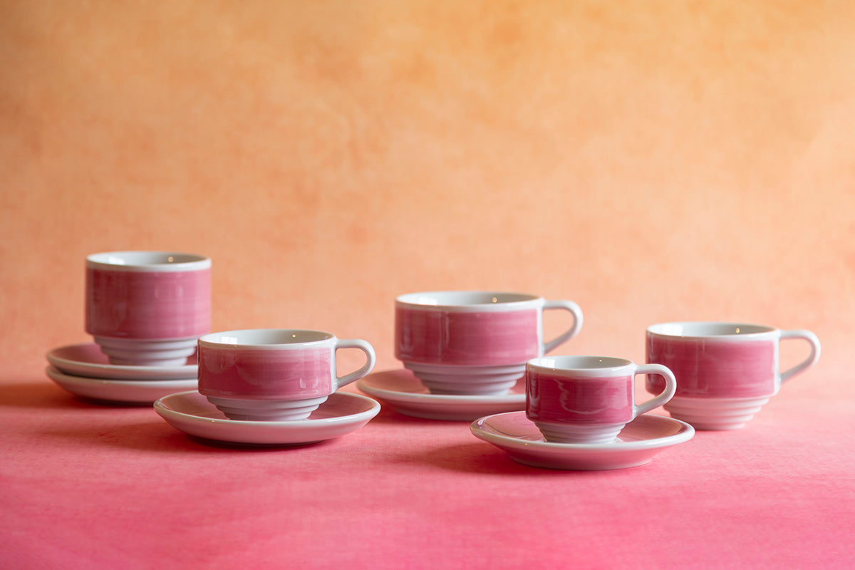 Loveramics Deco Collection (Pink Handpaint)