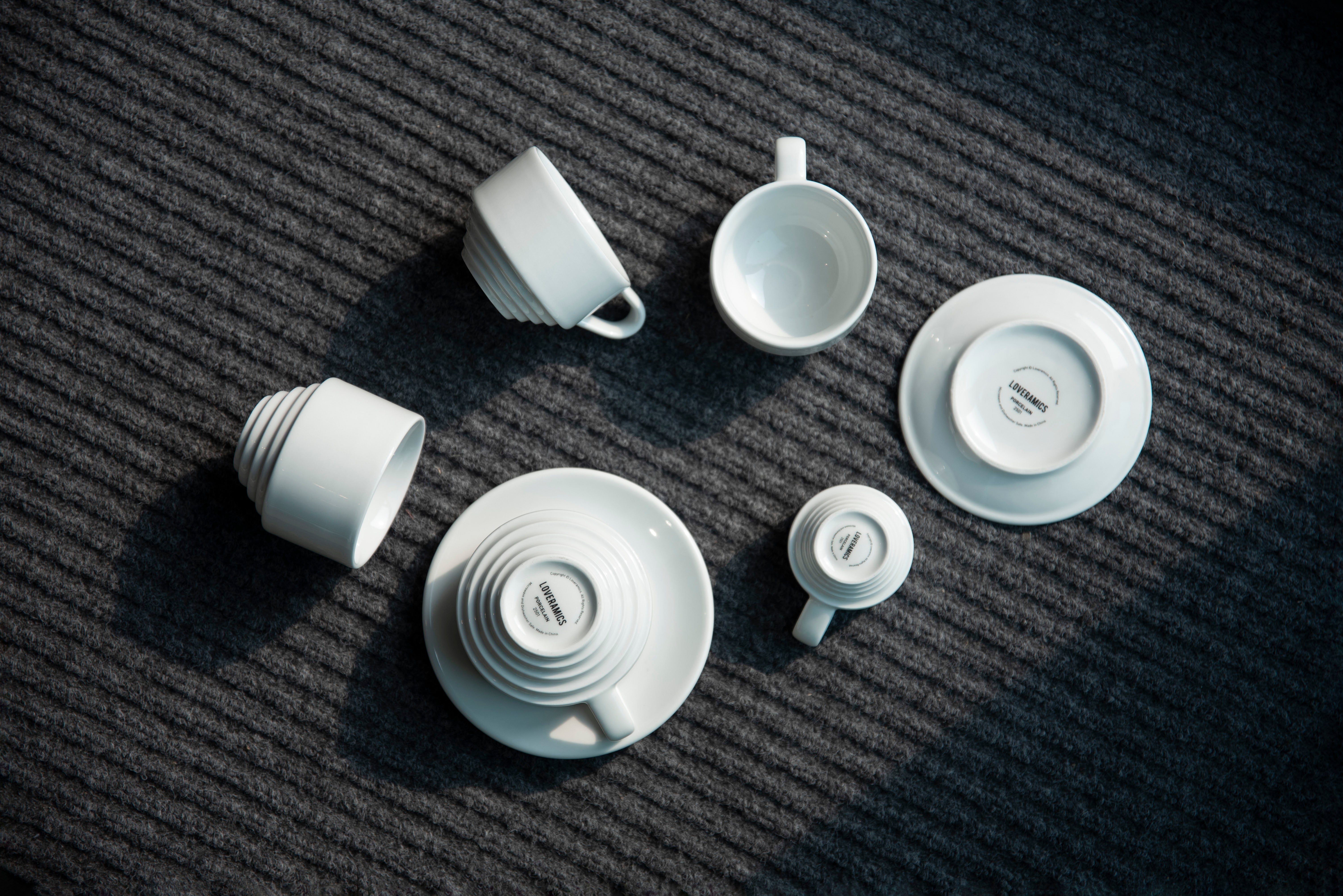 Loveramics Deco Collection White
