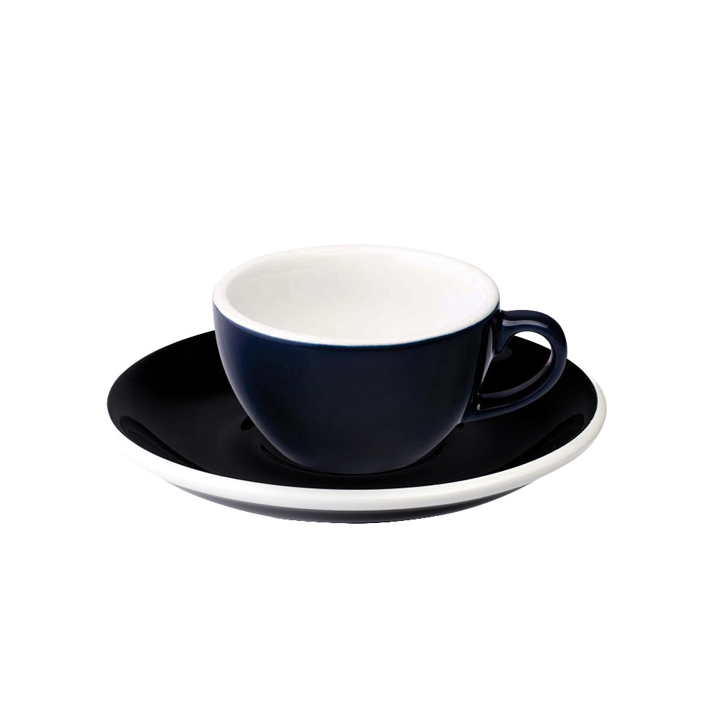Loveramics Egg Flat White Cup (150ml) and Saucer (14.5cm) Set