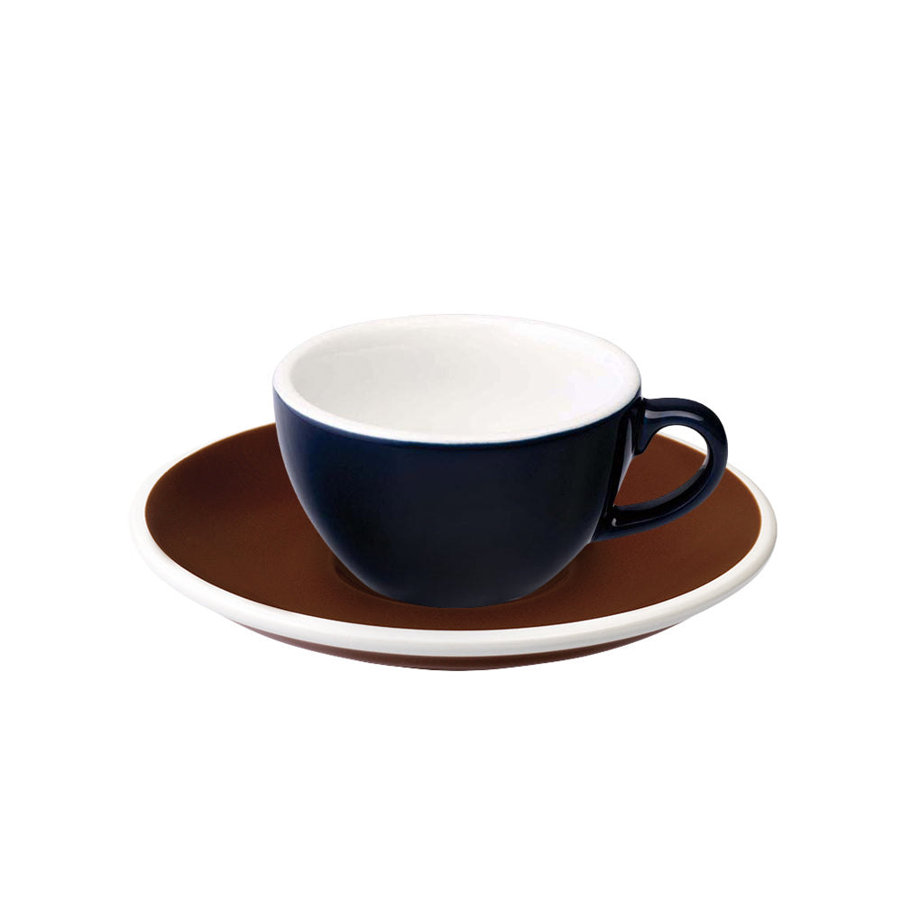 Loveramics Egg Flat White Cup (150ml) and Saucer (14.5cm) Set