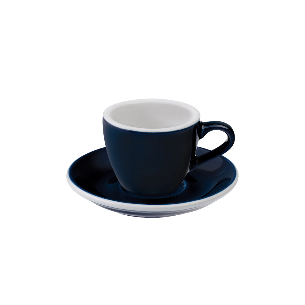 Loveramics Egg Espresso Cup (80ml) and Saucer (11.5cm) Set