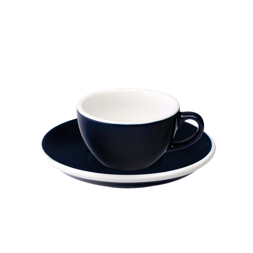Loveramics Egg Flat White Cup (150ml) and Saucer (14.5cm) Set