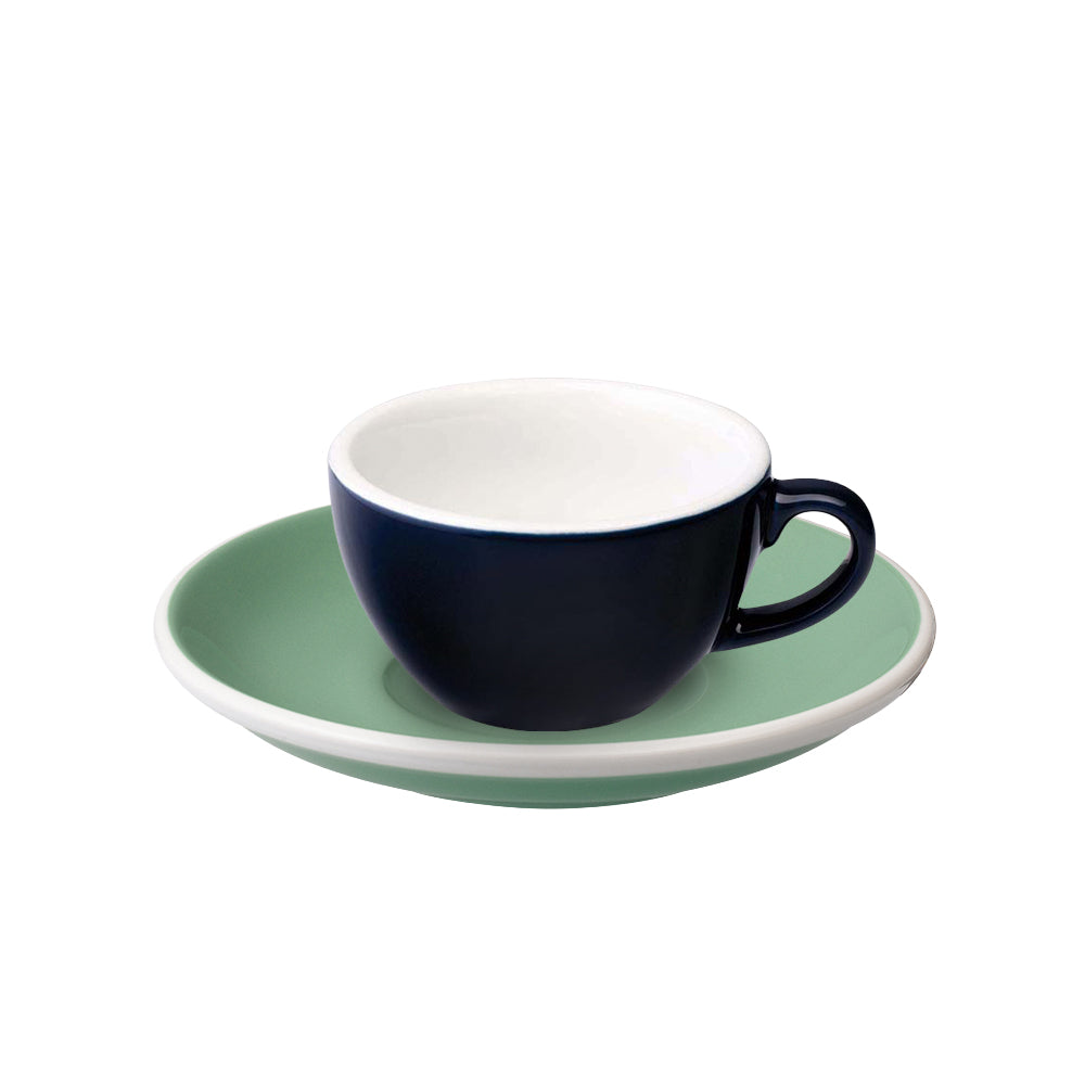 Loveramics Egg Flat White Cup (150ml) and Saucer (14.5cm) Set