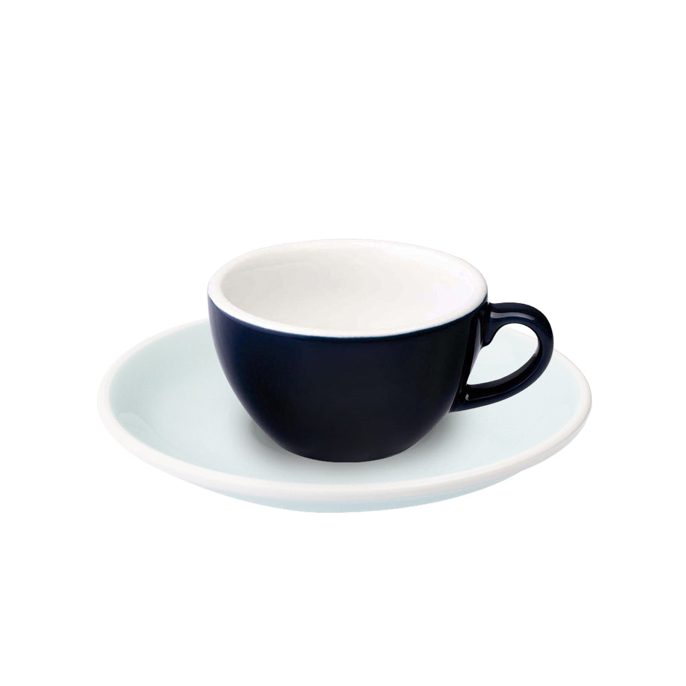 Loveramics Egg Flat White Cup (150ml) and Saucer (14.5cm) Set
